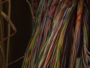 Telecommunications wires